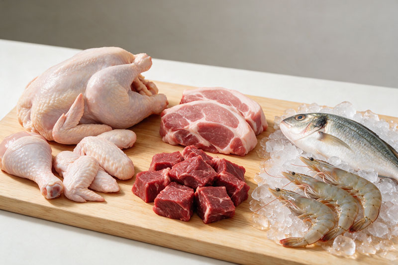 海鲜肉类 Seafood & Meat
